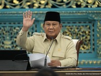 Foto: Presiden Prabowo Subianto saat bertemu para pengusaha anggota Kamar Dagang dan Industri Indonesia pusat dan daerah di Istana Kepresidenan, Jakarta, Jumat (31/7/2026). (Tangkapan Layar YouTube Sekretariat Presiden)