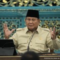 Presiden Prabowo Subianto saat melakukan pertemuan dengan Pengusaha KADIN Pusat dan Daerah Seluruh Indonesia di Istana Merdeka, Jakarta, Jumat (31/7/2026). (Tangkapan Layar Youtube/Sekretariat Presiden)