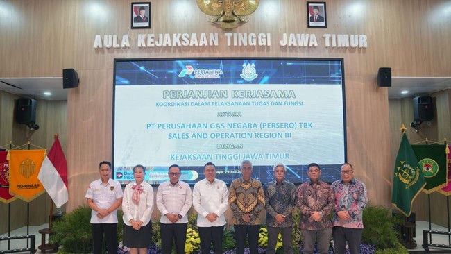 Kejati Jatim dan PGN Perkuat Tata Kelola Infrastruktur Energi Nasional