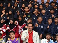 Menkeu Kunjungi Sekolah Rakyat Surabaya, Pastikan  Asrama dan Kelas Layak Guna . (Dok Kemenkeu)