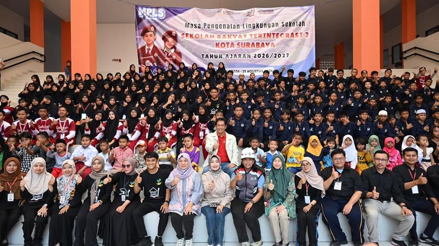 Menkeu Kunjungi Sekolah Rakyat Surabaya, Pastikan  Asrama dan Kelas Layak Guna . (Dok Kemenkeu)
