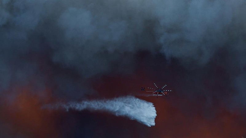 EUROPE-WEATHER/GREECE-WILDFIRES
