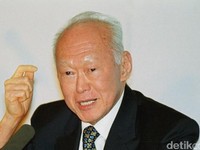 Lee Kuan Yew. (Ist via Dok Detikcom)