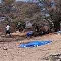 Authorities work in the area where a small aircraft carrying tourists from Germany, Italy and Spain crashed as it flew over the Nazca Lines archaeological site, in Nazca, Peru August 1, 2026. REUTERS/Elvis Comasongo