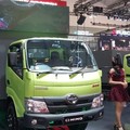 Ajang Gaikindo Indonesia International Auto Show (GIIAS) 2025, PT Hino Motor Sales Indonesia (HMSI) meluncurkan unit baru Hino 300 series 136 MDLR. (Istimewa)