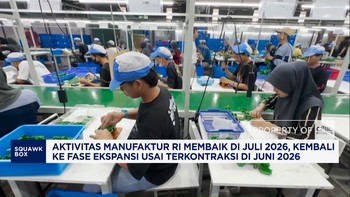 Aktivitas Manufaktur RI Membaik di Juli 2026