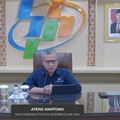 Deputi Bidang Statistik Distribusi dan Jasa, Ateng Hartono saat menyampaikan rilis BPS pada Senin (3/7/2026). (Tangkapan Layar Youtube/BPS Statistics)