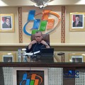 Deputi Bidang Statistik Distribusi dan Jasa, Ateng Hartono saat menyampaikan rilis BPS pada Senin (3/7/2026). (CNBC Indonesia/Robertus Andrianto Serin)