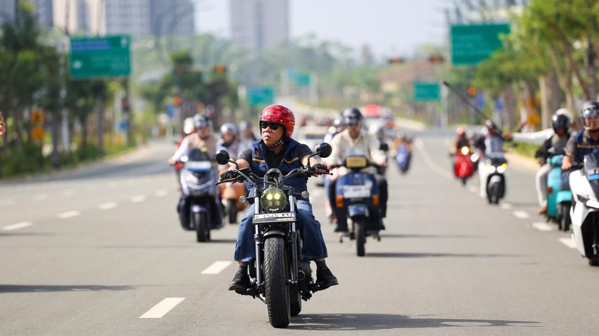 Basuki Motoran di IKN, Gayanya Tak Terduga