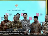 Keterangan Pers Ketua MPR RI, Kantor Presiden, 3 Agustus 2026. (Tangkapan layar youtube)