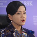 Ketua Dewan Komisioner OJK, Friderica Widyasari Dewi saat Konferensi Pers Hasil Rapat Berskla KSSK III Tahun 2016 di Jakarta, Senin (3/8/2026). (CNBC Indonesia/Faisal Rahman)