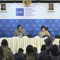 Konferensi Pers Hasil Rapat Berskla KSSK III Tahun 2016 di Jakarta, Senin (3/8/2026). (Tangkapan layar Youtube Kemenkeu RI)