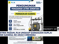 Listrik Padam, PLN Ungkap Gangguan Suplai Dari Gandul ke Arah Cirendeu