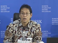 Menteri Keuangan, Purbaya Yudhi Sadewa saat Konferensi Pers Hasil Rapat Berskla KSSK III Tahun 2016 di Jakarta, Senin (3/8/2026). (Tangkapan layar Youtube Kemenkeu RI)