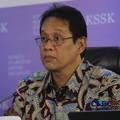 Menteri Keuangan, Purbaya Yudhi Sadewa saat Konferensi Pers Hasil Rapat Berskla KSSK III Tahun 2016 di Jakarta, Senin (3/8/2026). (CNBC Indonesia/Faisal Rahman)
