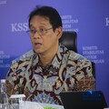 Menteri Keuangan, Purbaya Yudhi Sadewa saat Konferensi Pers Hasil Rapat Berskla KSSK III Tahun 2016 di Jakarta, Senin (3/8/2026). (CNBC Indonesia/Faisal Rahman)