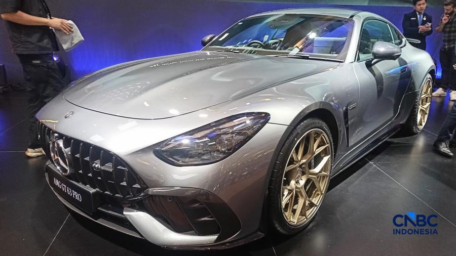 Mercedes Benz AMG GT 63 PRO 4MATIC+ di GIIAS 2026, Senin (3/8/2026). (CNBC Indonesia/Ferry Sandi)
