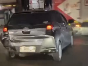 Heboh Agya Dikejar Pemotor hingga Tol Krapyak Usai Tabrakan di Mijen Semarang