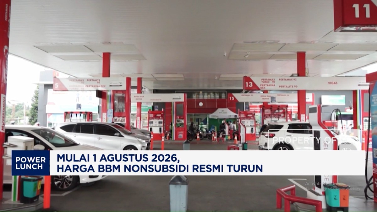 Video: Mulai 1 Agustus 2026, Harga BBM Nonsubsidi Resmi Turun 