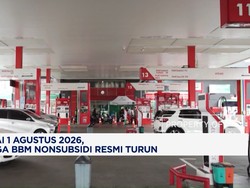 Mulai 1 Agustus 2026, Harga BBM Nonsubsidi Resmi Turun