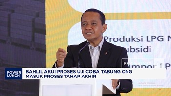 Bahlil Akui Proses Uji Coba Tabung CNG Masuk Proses Tahap Akhir