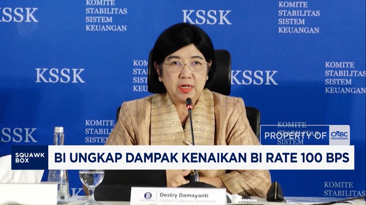 Video: BI Ungkap Dampak Kenaikan BI-Rate 100 Bps