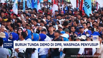 Buruh Tunda Demo di DPR, Waspadai Penyusup