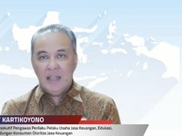 Dicky Kartikoyono saat Konferensi Pers Asesmen Sektor Jasa Keuangan dan Kebijakan OJK Hasil RDKB Bulan Juli 2026. (Tangkapan layar Youtube OJK)