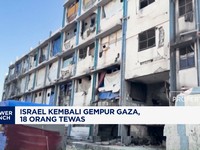 Israel Kembali Gempur Gaza, 18 Orang Tewas