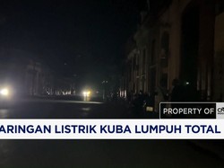 Jaringan Listrik Kuba Lumpuh Total