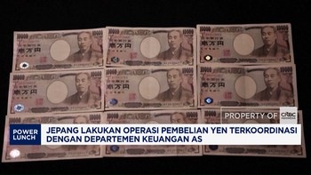 Jepang Lakukan Operasi Pembelian Yen Terkoordinasi Dengan AS