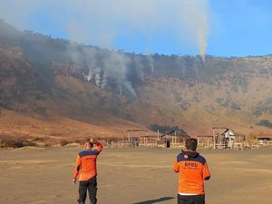 Kondisi Terkini Kebakaran di Bromo Tengger Semeru