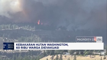 Kebakaran Hutan Washington, 60 Ribu Warga Dievakuasi