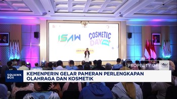Kemenperin Gelar Pameran Perlengkapan Olahraga dan Kosmetik