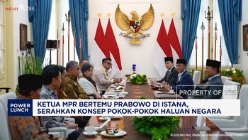 Ketua MPR Bertemu Prabowo di Istana, Serahkan Konsep Pokok-Pokok Haluan Negara
