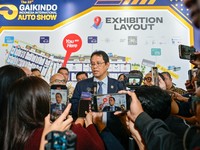 Menteri Keuangan (Menkeu) Purbaya Yudhi Sadewa saat menghadiri GAIKINDO Indonesia International Auto Show (GIIAS) 2026 di ICE BSD, Tangerang, Selasa (4/8/2026). (Dok. Biro KLI kemenkeu)