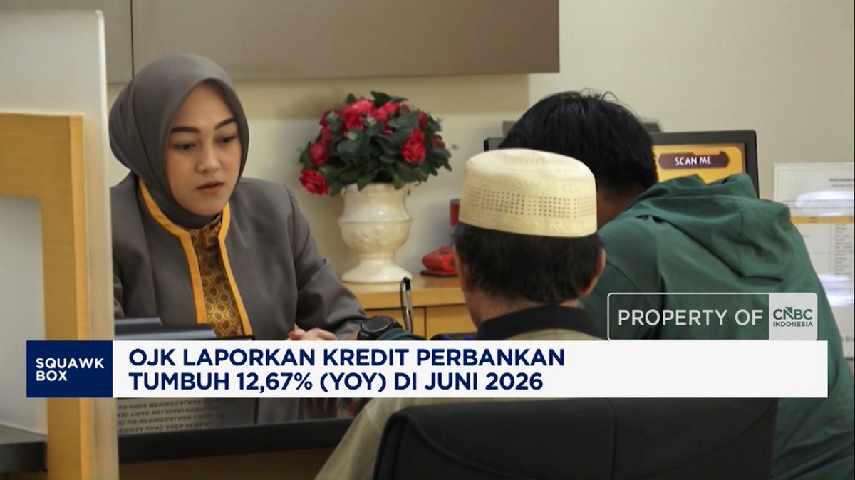 Video: OJK Laporkan Kredit Perbankan Tumbuh 12,67% (YoY) di Juni 2026