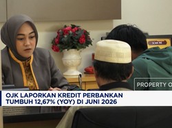OJK Laporkan Kredit Perbankan Tumbuh 12,67% (YoY) di Juni 2026