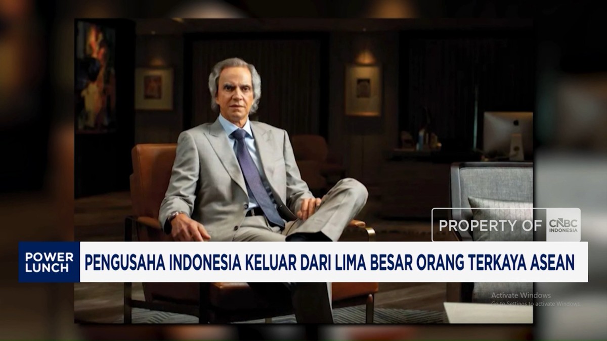 Video: Pengusaha Indonesia Keluar Dari Lima Besar Orang Terkaya ASEAN