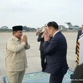 Foto: Presiden Republik Indonesia Prabowo Subianto mengantarkan kepulangan Perdana Menteri Kerajaan Thailand Anutin Charnvirakul melalui Base Ops Lanud Halim Perdanakusuma, Jakarta Timur, Selasa (4/7/2026) sore. (Tangkapan layar YouTube Sekretariat P