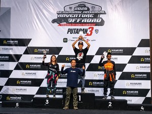 Debut di Kejurnas Pasuruan, Offroader Muda Kalteng Langsung Naik Podium