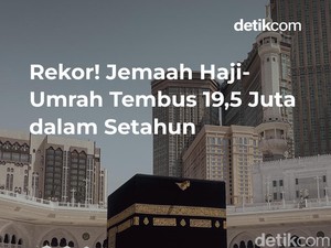 Rekor! Jemaah Haji-Umrah Tembus 19,5 Juta dalam Setahun