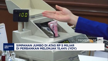 Simpanan Jumbo di Atas Rp5 Miliar di Perbankan Melonjak 15,44%