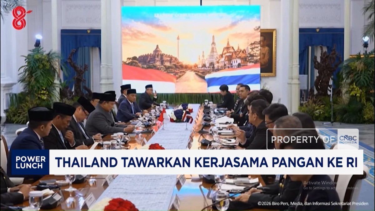 Video: Thailand Tawarkan Kerja Sama Pangan ke Indonesia