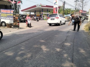 Gagal Nyalip, Pemotor Lansia Tewas Tabrakan di Mranggen Demak