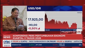 Airlangga: PDB RI H1-2026 Tumbuh 5,45%,Termasuk Tinggi di ASEAN