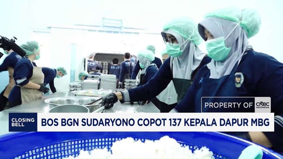 Video: Bos BGN Sudaryono Copot 137 Kepala Dapur MBG