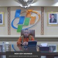 Deputi Bidang Neraca dan Analisis Statistik, M. Edy Mahmud saat menyampaikan rilis BPS di Jakarta, Rabu (5/8/2026). (Tangkapan Layar Youtube/BPS Statistics)