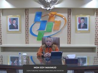 Deputi Bidang Neraca dan Analisis Statistik, M. Edy Mahmud saat menyampaikan rilis BPS di Jakarta, Rabu (5/8/2026). (Tangkapan Layar Youtube/BPS Statistics)