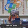 Deputi Bidang Neraca dan Analisis Statistik, M. Edy Mahmud saat menyampaikan rilis BPS di Jakarta, Rabu (5/8/2026). (Tangkapan Layar Youtube/BPS Statistics)